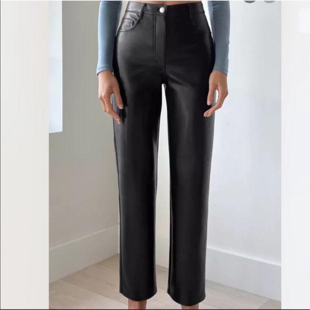 Aritzia Wilfred Melina Faux Leather Pants_3